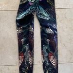 Nike Dri Fit Like New Peacock Safari Leggings Sz XS Photo 3