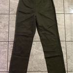 Reformation  Olive Green High Waisted Straight Leg Pants Size 2P Photo 0