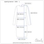 styled by Kamore dressing gown Wrap dress 1940s Red Photo 12