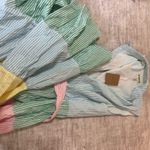 Boden USA Boden Multi Tiered Shirt Dress in Duck Egg Blue Stripe size 6 new with tags  Photo 3