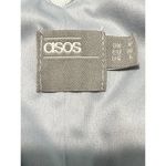 ASOS  Kate Lace Maxi Dress Gown Eyelash Lace V-Neck Short Sleeves Baby Blue‎ 6 Photo 2