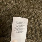 Aerie  Oversized chunky knit Cardigan, colorblock, mohair and wool blend, sz S/XS Photo 11