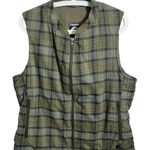 Pikeur Germany Vintage Horse Riding Equestrian Schooling Vest plaid Green Size L Photo 0