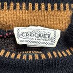 Vintage Croquet Clue Fair Aisle Sweater Cabincore Cozy Mountains Holiday S Brown Photo 7