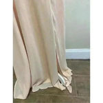 Lulus NWT  Aim for amour champagne halter maxi dress medium NWT Photo 6