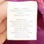 Rebecca Taylor  One Shoulder Dress Size 0 Silk Blend Spring Magenta Pantone Party Photo 3