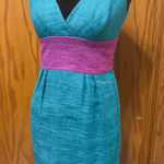 Trina Turk  Concetta tweed silk sleeveless dress women size 4 Photo 0