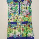 Nanette Lepore 🌴 L'AMOUR Watercolor Shirt Dress Photo 1