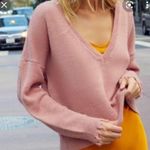 Nation Ltd  Bijou Adobe Pink Alpaca Blend Sweater Size XS Photo 3