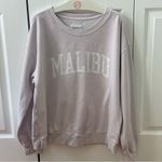 Abercrombie & Fitch Malibu Printed Crewneck Sweatshirt Photo 1