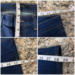 J Brand Daphne Low Rise Skinny Jeans Blue Denim Y2K Size 28 Grunge Dark Wash Photo 3