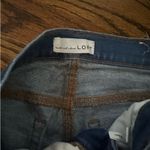 Loft Jeans Modern Skinny Ankle Raw Hem Photo 1