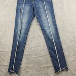 Vervet Flying Monkey Skinny Stretch Blue Denim Jeans Womens Size 26 Photo 2