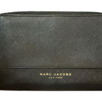 Marc Jacobs  Black Leather Zip Around Wallet Photo 0
