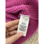 Lauren Ralph Lauren Pink Cotton Waffle Knit Sweater Size Medium Preppy Chic Photo 8