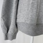 Lumière New Off The Shoulder Sweatshirt Bardot Sweat Top Heather Gray Photo 9