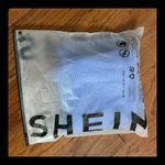 SheIn Periwinkle High waste sweater pants with bag - Size medium Photo 4