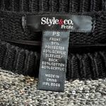 Vintage‎ Gray Sweater Dress Y2K 2000s 90s Retro Indie Sleaze XS Photo 3