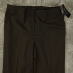 Lafayette 148 New York Trouser Dress Pant Womens 12 Granite Brown Wool Blend NWT Photo 1