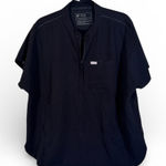 FIGS  Technical Collection Black Top Nursing Medical Uniform Womens XL Scrubs Photo 0