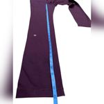 Lululemon  Straight Leg Pants Deep Plum Purple Drawstring Waist Women's Size 8 Photo 4