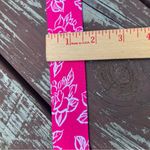 Women’s Coquettecore Feminine Casual Barbiecore Pink Floral 5 Hole Belt|34 Photo 8