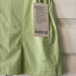 Lululemon Stretch Twill Front Pleat Golf Skirt Light Green Skort size 29 new Photo 2