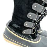 Sorel  Women's Black Joan of Arctic Tall Fur Snow Boots Size 10 Photo 1
