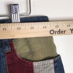 London Jean vtg  Vintage Hippie Stars & Stripes Patched Corduroy Jeans size 4 Photo 4