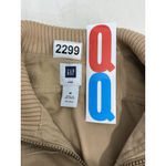 Gap Womans  Medium Tan Bomber Style Fashion Jacket Photo 2