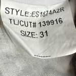 See Thru Soul Women’s High Rise Boyfriend Shorts Sz 31 Blue Photo 4