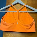 Lululemon Flow Y Wrap-Front High-Neck Orange bra NWT Photo 3