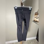 Lululemon Wunder Under High Rise Black Leggings Size 4 Photo 2