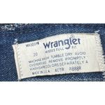 Wrangler Misses Full Fit Blue Jeans Womens Size 20 Vintage 80s Straight Leg USA Photo 10