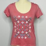 Lucky Brand Mosaic Floral Tee Photo 2