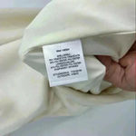 Halston Heritage Evening Collection Halter Satin Cream Dress Size 0 Photo 12