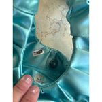 Justice Blue Satin Scrunch Handle Shoulder Bag Photo 4