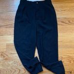 ZARA  black cropped pant size small Photo 0