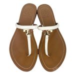 Tory Burch Gold T Logo Sandals 6 Photo 1