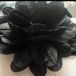 Free People  Melody velvet black Rosette choker NWT Photo 4