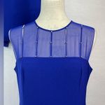 Alexander By Daymor Beaded Illusion Neckline Sheath Evening Gown With Jacket Photo 8