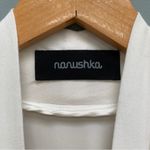 Nanushka Satin Sleeveless Blouse in White M Size M Photo 9