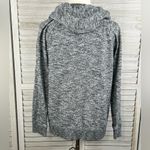 Torrid Space Dye B&W Pullover Cowl Neck Hooded Sweater w Pouch Pocket -00X Photo 1