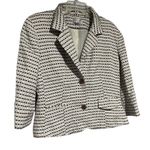 Worthington Women's Blazer Jacket Long Sleeve Buttons Shoulder Pads Size XL Photo 1