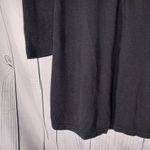 Free People  Black Women's Long Sleeve Hippie Babydoll Dress Size M Photo 2