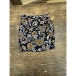Ba&sh  Black Floral Venise Wrap Mini Skirt Size NEW Size‎ 3 US 8 Photo 6