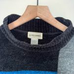 Alfred Dunner Color Block Sweater‎ in Red, Blue, Black, and Gray NWOT  Photo 2
