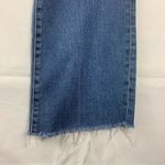 Edwin women's size 29 denim jeans raw hem crop straight leg usa Blue Photo 6