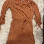 Princess Polly Peach Sweater dress Photo 0