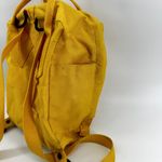 Fjallraven Kanken Mini Backpack Everyday Outdoor Convertible Zip Yellow One Size Photo 2